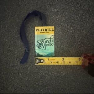 The Sound of Music Playbill Keychain